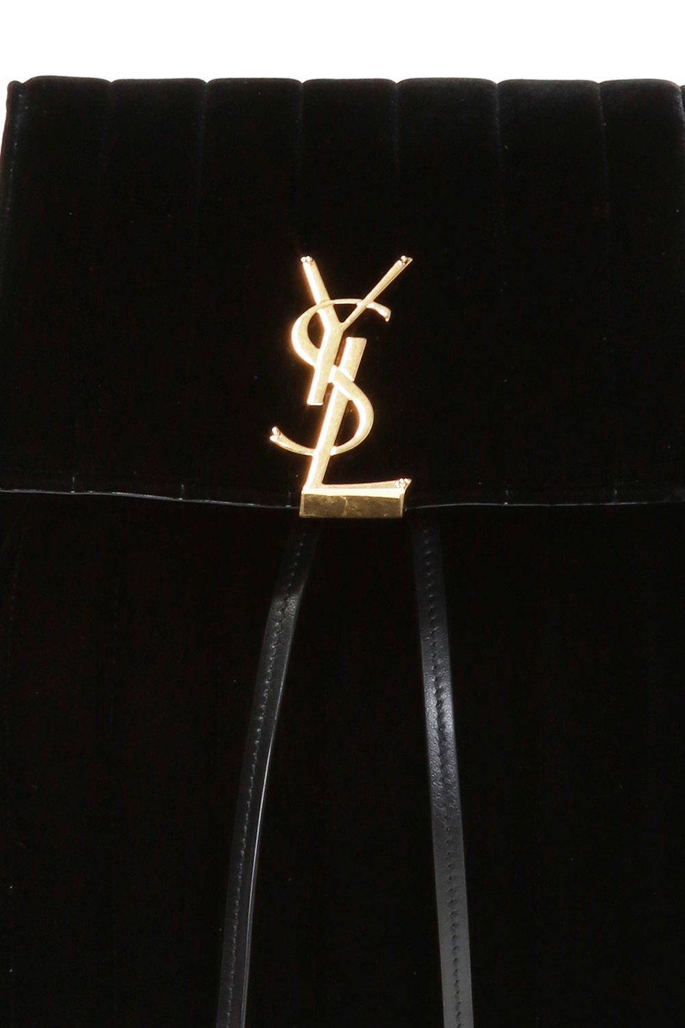 Saint laurent cheap velvet backpack